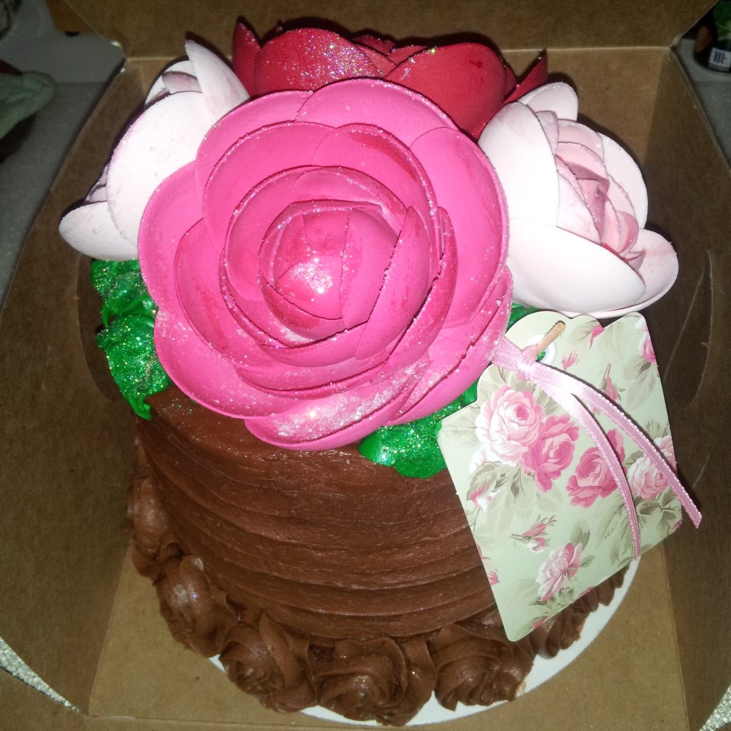 Fancy chocolate cake