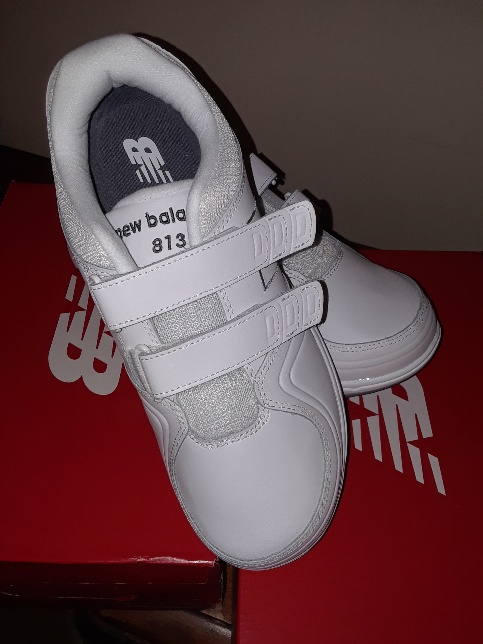 My Velcro shoes represent a change in style that shows my change in mobility.